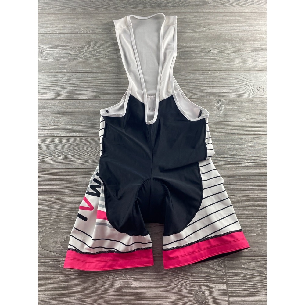 Primal Wear Cycling Triathlon Speed Suit Women XXL Sleeveless Pink Black Striped